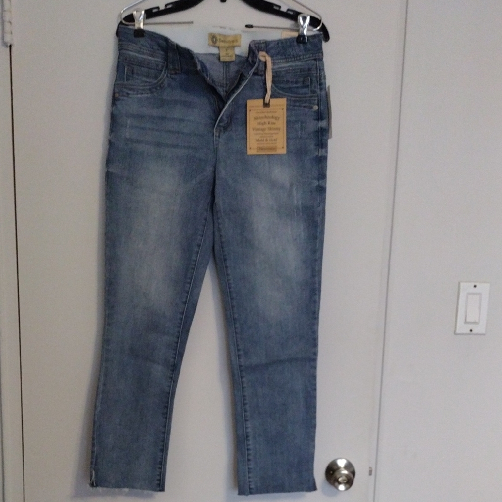 Democracy Light Blue Straight Leg Jeans